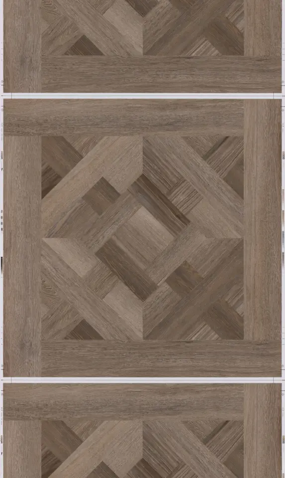 Brown Parquet EIR LVT Flooring Pattern - JCL15441-D01