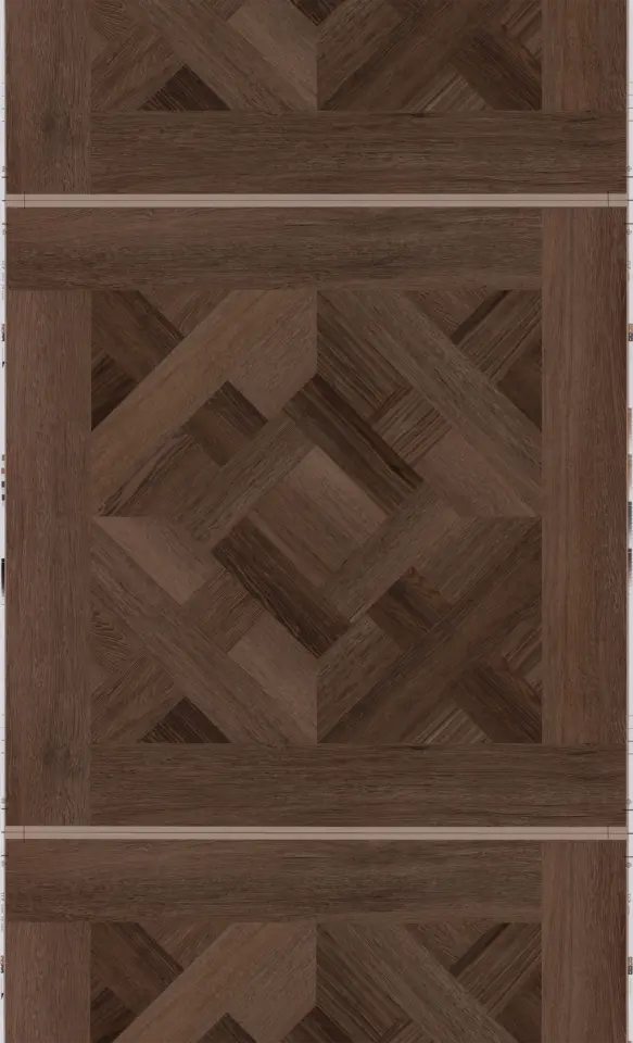 Brown Parquet EIR LVT Flooring Pattern - JCL15441-D03