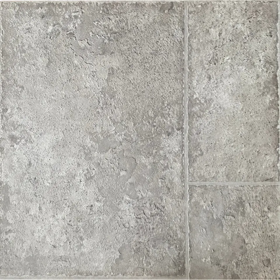 Gray Stone Look LVT Flooring Pattern - PST3122(PST2076)